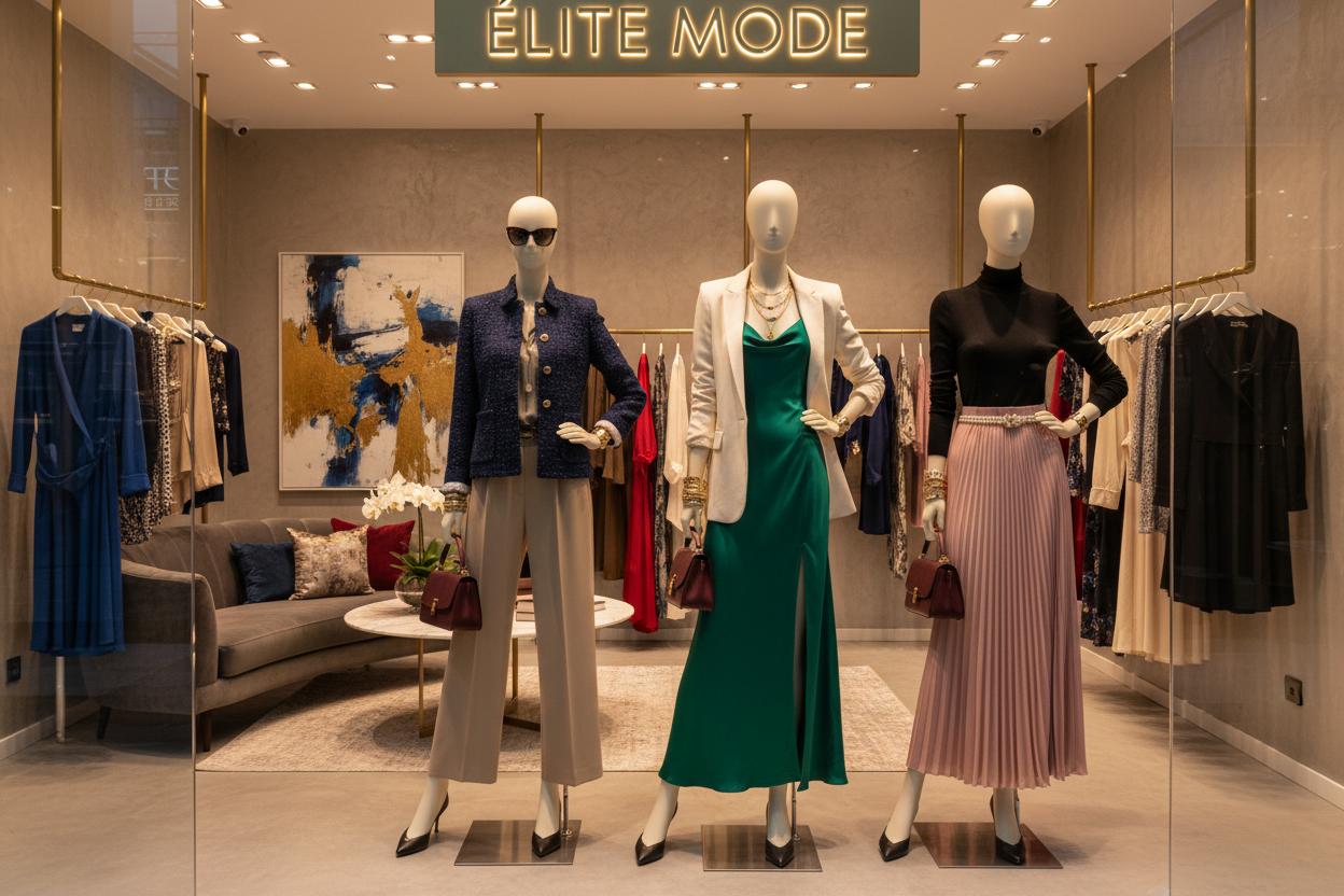 it's a clothing store, generate an image