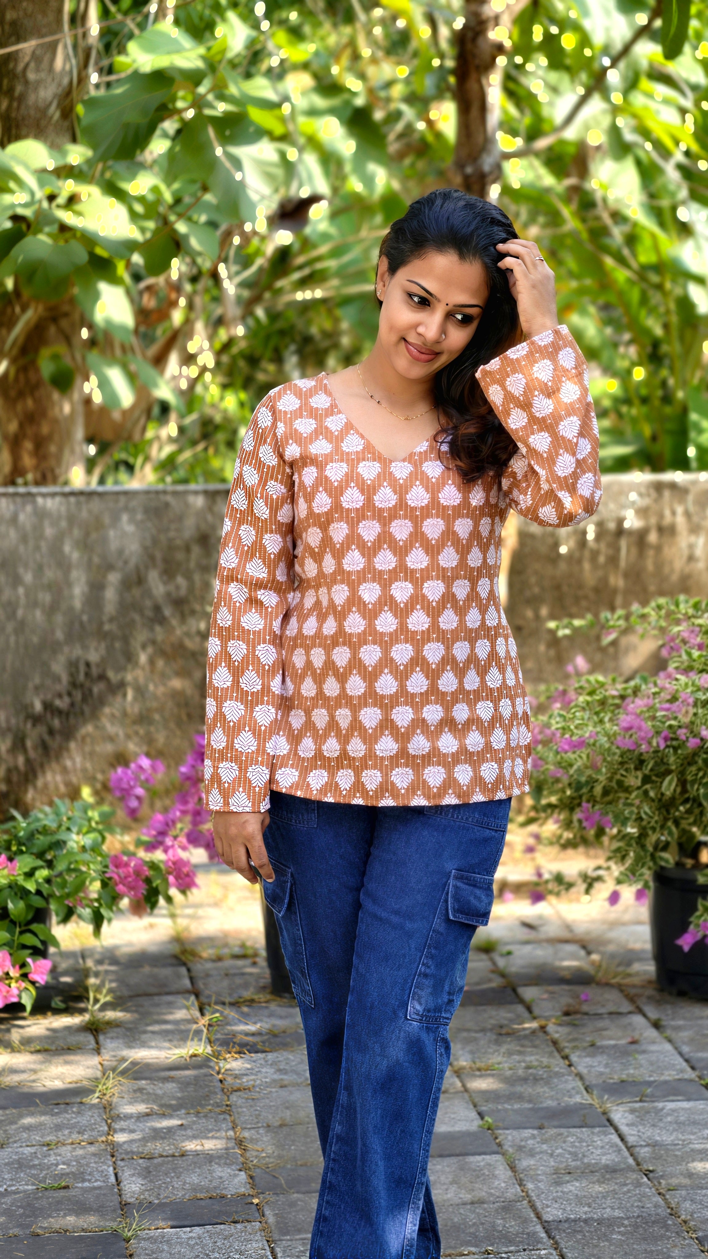 Peplum Top