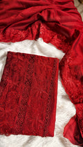 Vichitra silk churidar fabric