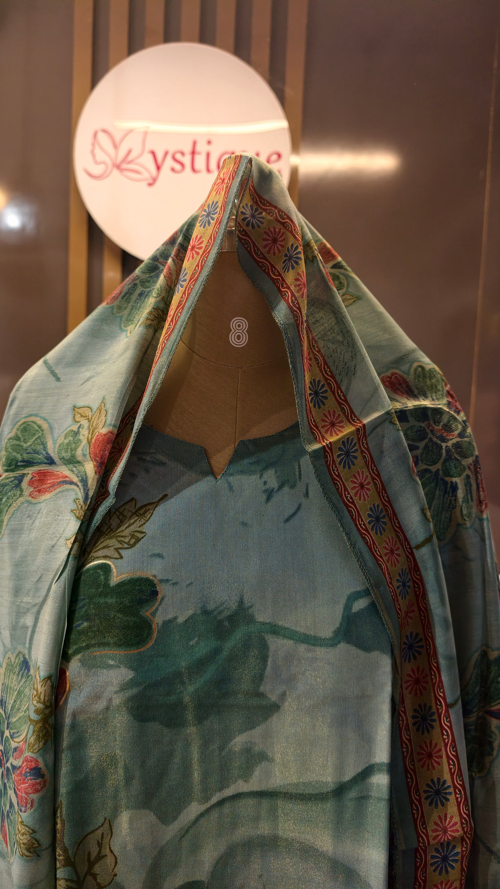 Premium muslin churidar set