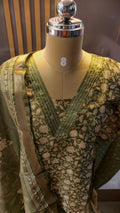Premium muslin churidar set