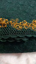 Net cotta cutwork saree