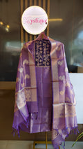 Brocade silk churidar Fabric