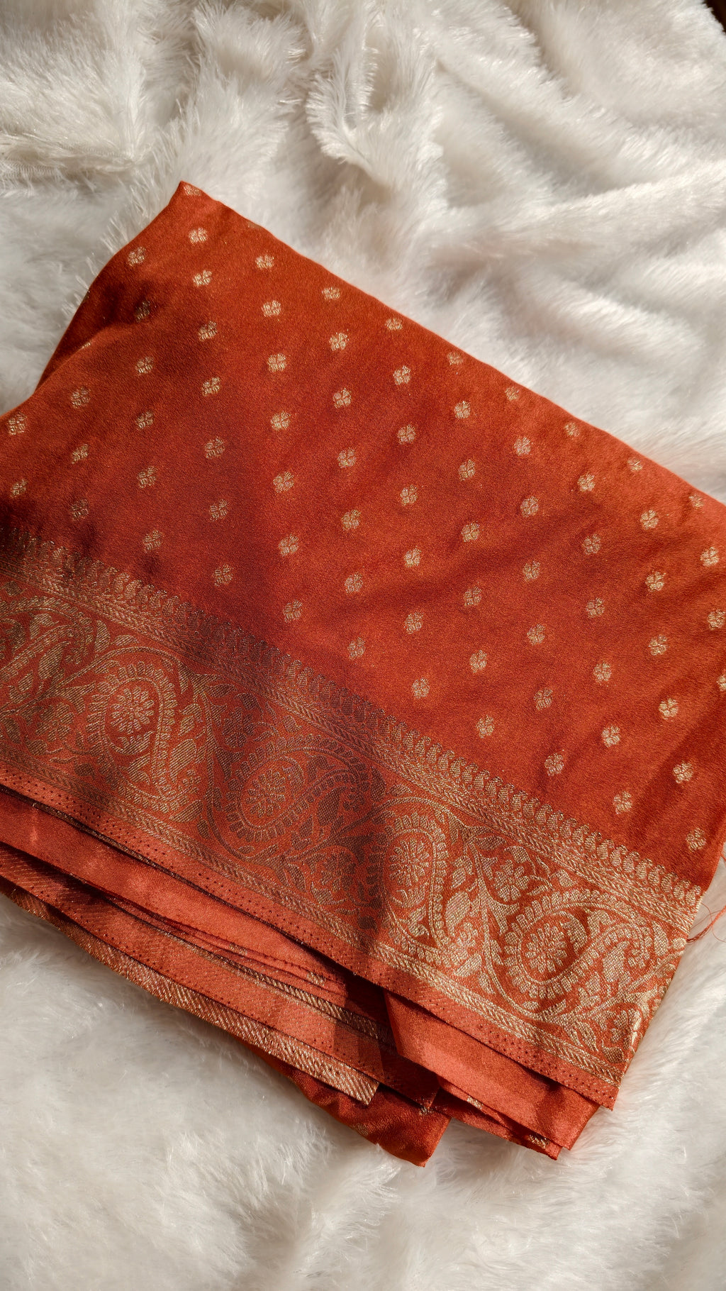 Semi banarasi saree